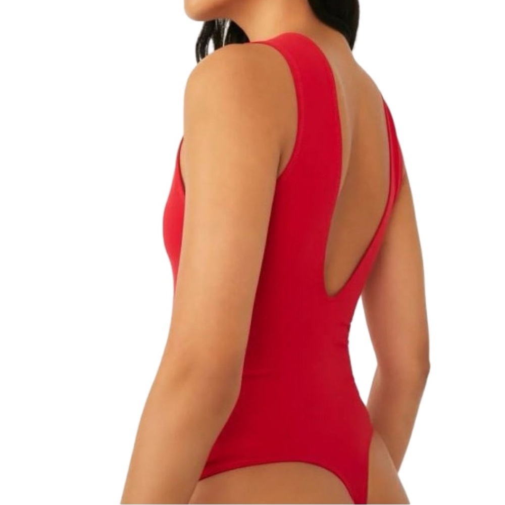 NWT Free People Women's Intimately Keep It Sleek Bodysuit - Picture 2 of 6